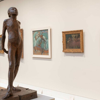 Various artists, French art 1870-1925, exhibition view. Courtesy of Glyptotek