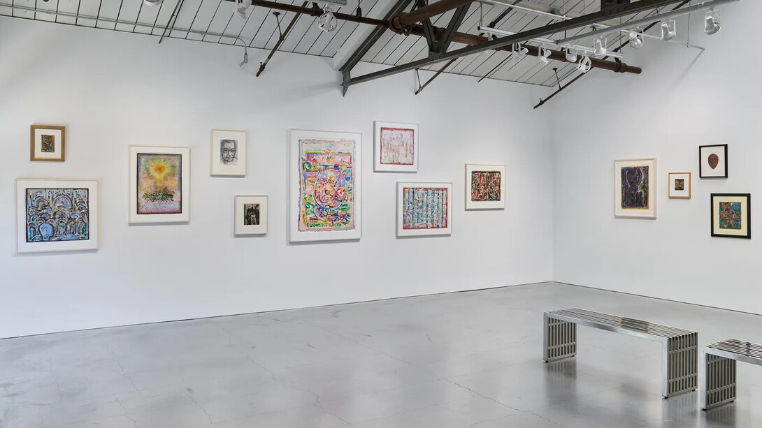 David C. Driskell, Wake up everybody, exhibition view. Courtesy of Jenkins Johnson Gallery