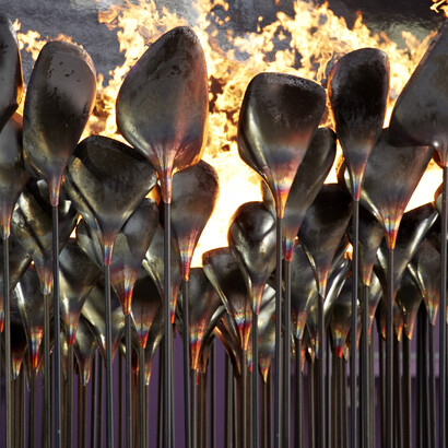 Olympic Cauldron, © Edmund Sumner