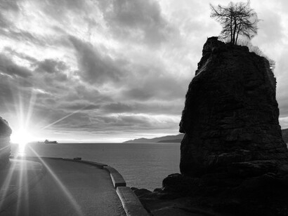 “Siwash Rock” is the older official name