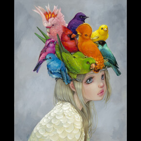Camilla d'Errico, Tropical Bunch. Courtesy of the artist and Corey Helford Gallery, LA