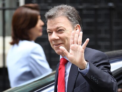 Juan Manuel Santos, presidente de Colombia