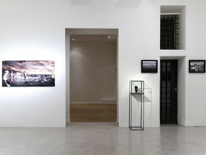 Larissa Sansour, Exhibition view. Courtesy of Montoro12 Contemporary Art
