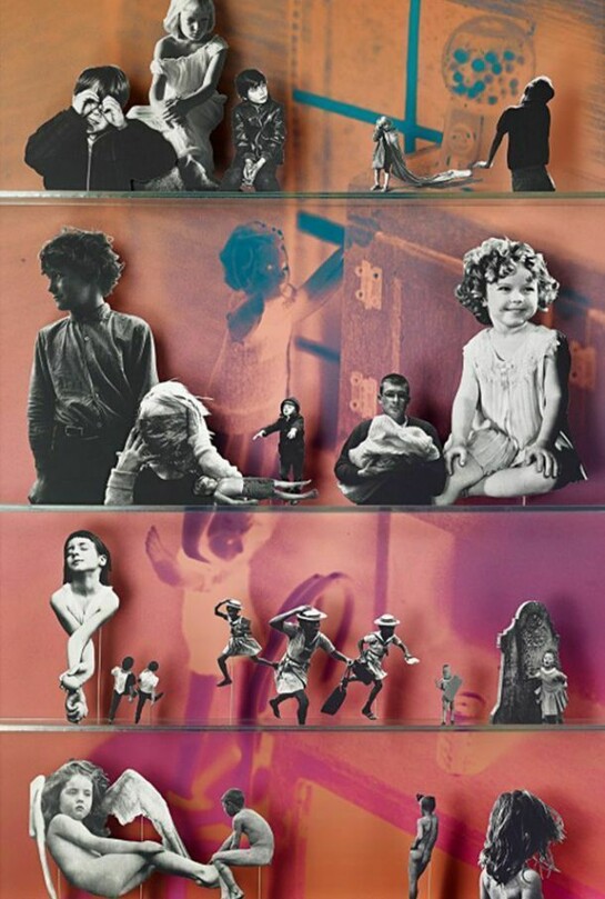 Matt Lipps, Children, C-print, 66.25 x 40 inches, 2013