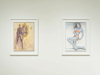 Sorayama, Exhbition view. Courtesy of Jacob Lewis Gallery