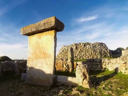 Menorca. Poblado talayótico de Trepucó
