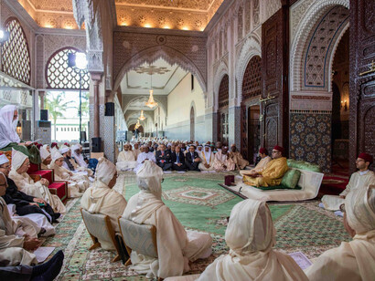 King Mohammed VI chaired the second religious lecture of the holy month of Ramadan.