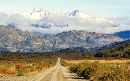 Vista de la Carretera Austral, en la región de Los Lagos (Chile)