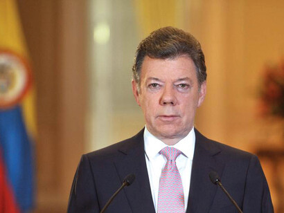 Juan Manuel Santos, presidente de Colombia
