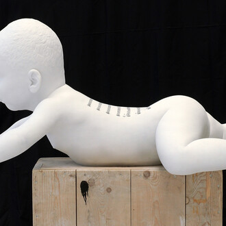 Jan Fabre, The partisan (of art), 2024. Per gentile concessione di 21Gallery