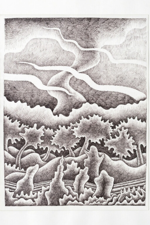 The Drawing is the Movable Feast. Courtesy of Proto Gallery