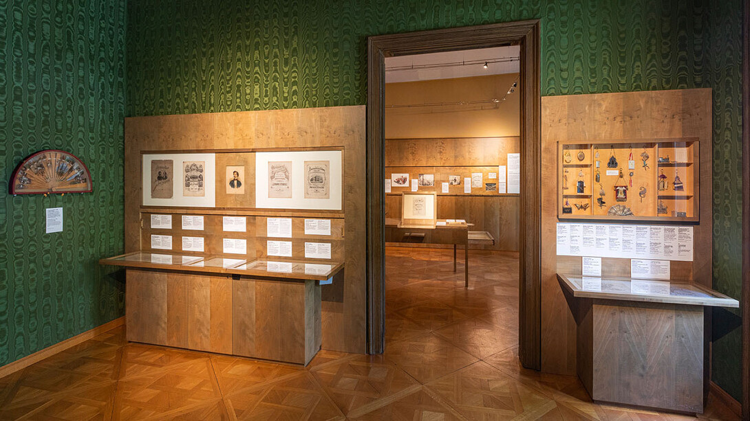 Johann Strauss Wohnung, ausstellungsansicht. Mit freundlicher genehmigung des Musa Museums
