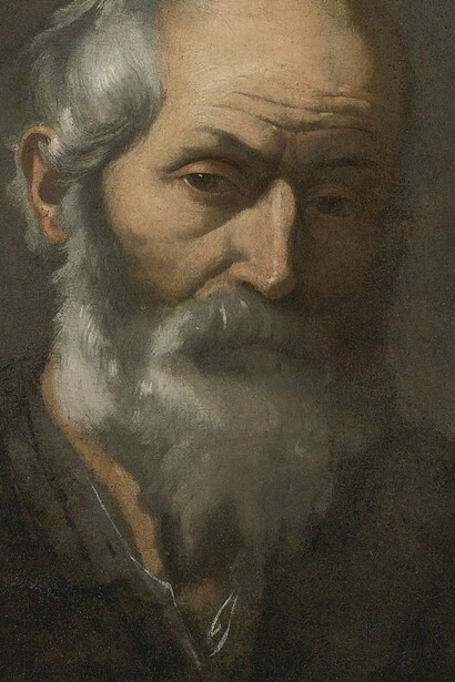 "Platón", óleo sobre lienzo, Jusepe de Ribera, circa 1630