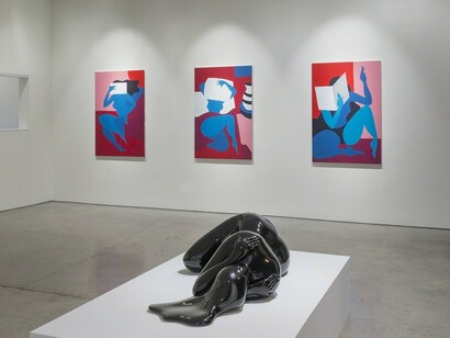 Parra No Work Today, Exhibition view. Courtesy of Joshua Liner Gallery