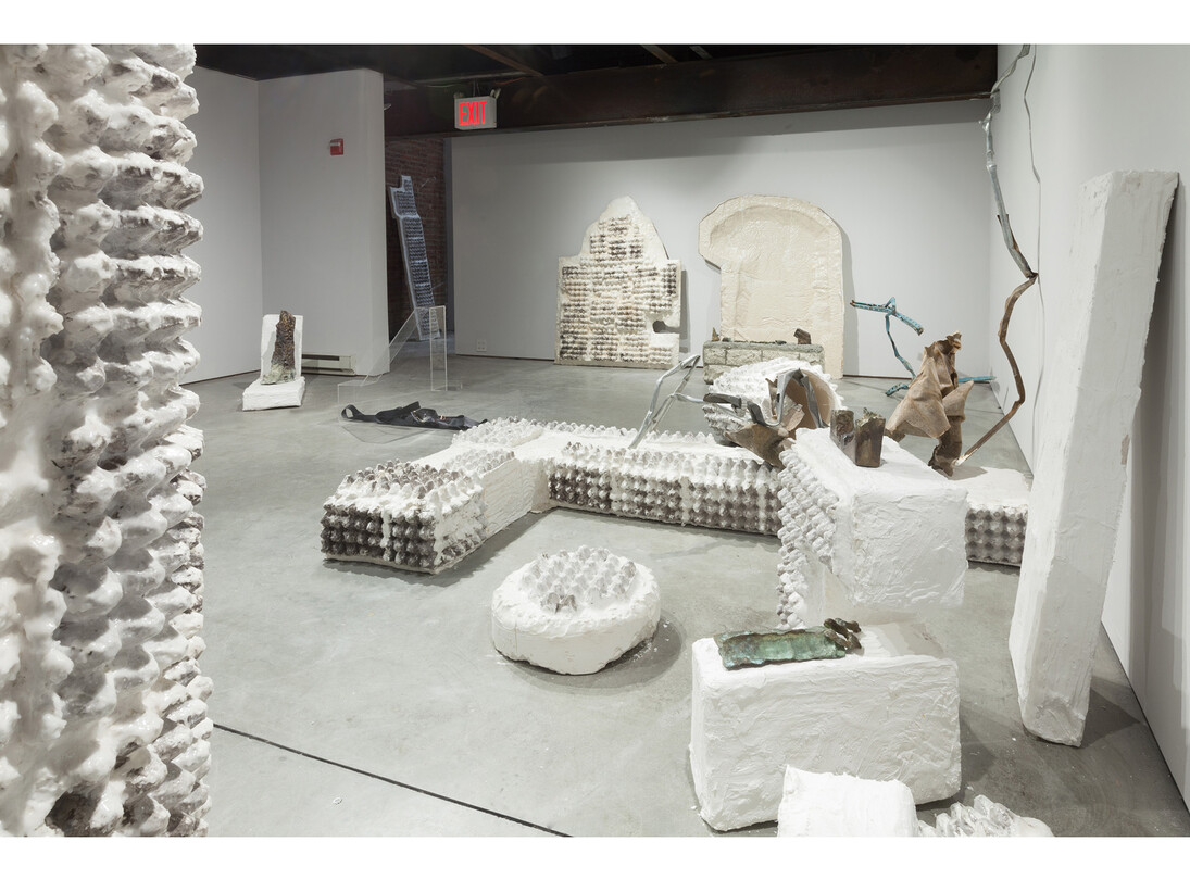 Jumana Manna, Menace of Origins, 2014, Sculpture Centre, New York, Courtesy the artist, Photo: Jason Mandella
