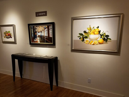 Oil & Water, Exhibition view. Courtesy of Gallery 901