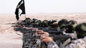 Militantes de Dáesh, designada como una organización terrorista por la Organización de las Naciones Unidas