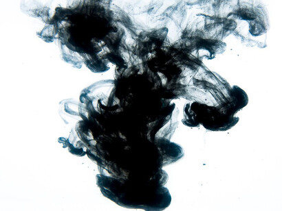 Ink swirling in water, a volcano eruption, and abstract art