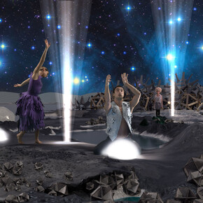 Dall'opera filmica i Cercatori di Luce 2021, danzatori di Kataklo'