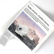 © LAETITIA DE CHOCQUEUSE Coupure de L’Emanticipation (titre de l’article « Perdue, retrouvée… et perdue à nouveau