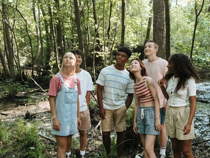 A group of people showing authenticity