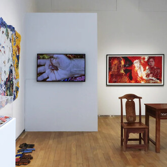 Beauty will save the world, exhibition view. Courtesy of 10 Chancery Lane Gallery