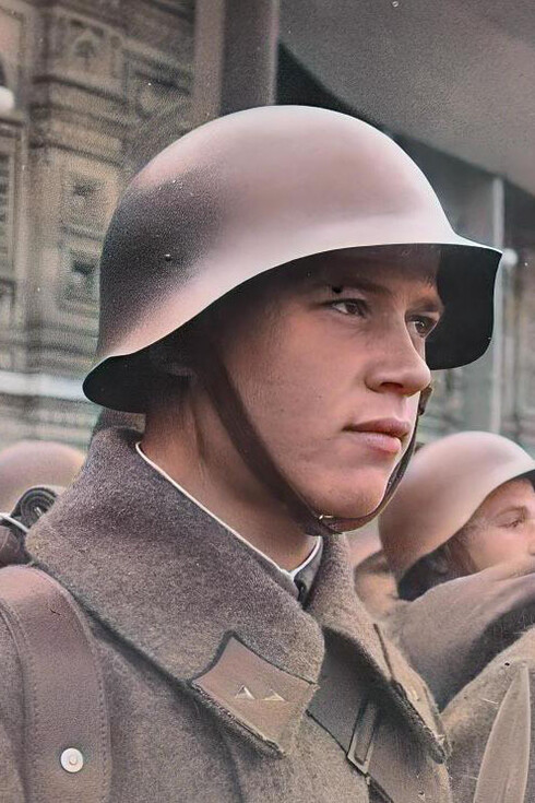 Soldat der Roten Armee, Aufnahme um 1937