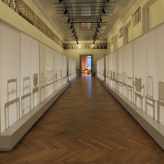 Historicism art nouveau, exhibition view. Courtesy of Museum für angewandte Kunst