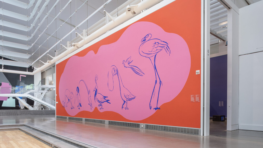Catalina Schliebener Muñoz, Buenos vecinos, exhibition view. Courtesy of Queens Museum