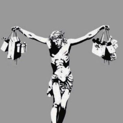 Uma visão de Bansky sobre o consumismo