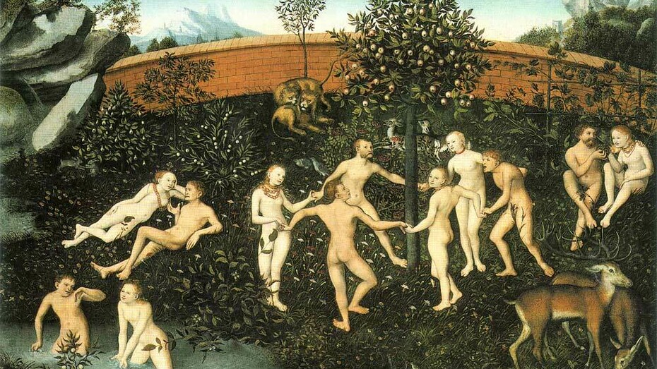 «A Idade de Ouro» (1530), Lucas Cranach o Velho