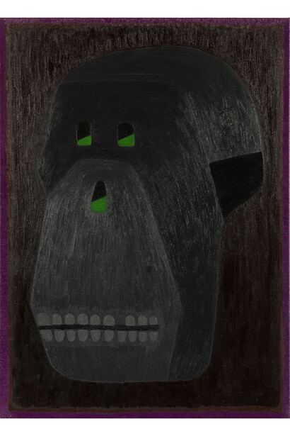 Morrison, Alex Gene 'Skull', 2014, Oil on canvas, 92 x 66 cm