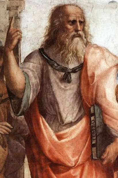 Portrait de Platon, qui place l’âme dans l’immanence de l’ici et maintenant, au cœur des êtres et consubstantielle de leur « chair »