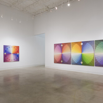 Bodies of light: new paintings by Field Kallop, exhibition view. Courtesy of Gavlak Gallery