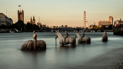 Jason deCaires Taylor, Conjunto escultórico «La marea creciente»