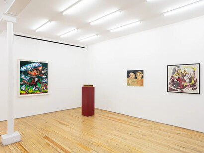 Various artists, Fool's privilege, exhibition view. Courtesy of Uffner & Liu