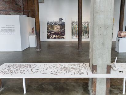 Story of a Story Installation view, Photo by Etienne Frossard