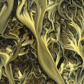 River of Gold by Chris Burkard . Courtesy of Paul Nicklen Gallery