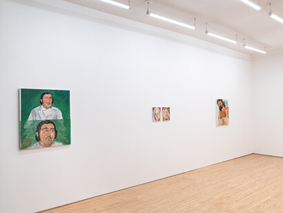 Aaron Michael Skolnick, The entertainer, exhibition view. Courtesy of March Gallery