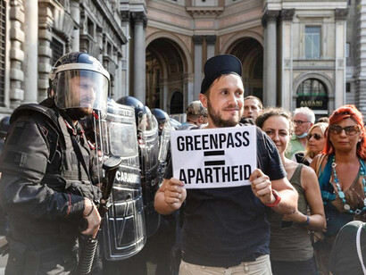 Manifestations anti pass sanitaire