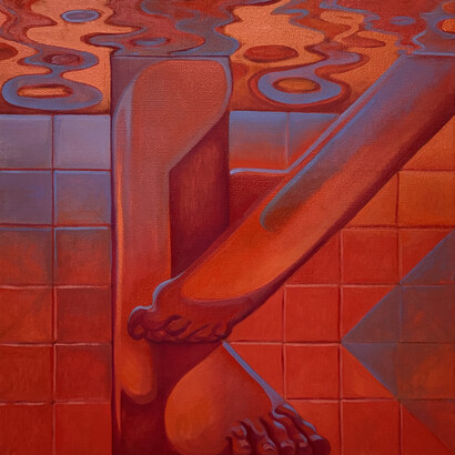 Ethan Gill
Shallow Standing 2, 2020
Oil on canvas
24 x 24 in (61 x 61 cm)
EG10713
Credit: Courtesy of the artist and Luis De Jesus Los
Angeles.