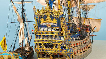 Lifeworld ship. Courtesy of German Museum of Technology
