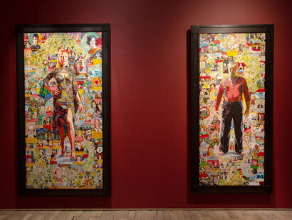 Joe Coleman and The Shadow Self. Courtesy of Andrew Edlin Gallery