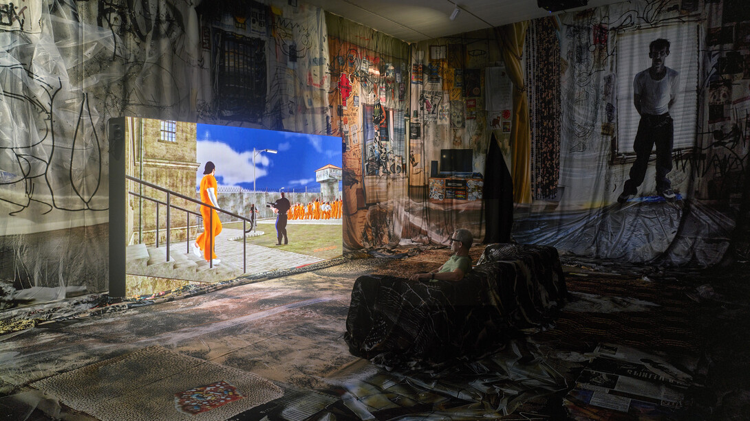 Jon Rafman, Main stream media, ausstellungsansicht. Mit freundlicher genehmigung der Kunstsammlung Nordrhein-Westfalen