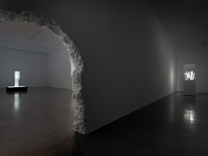 Installation view of Doug Aitken Still Life at Regen Projects, Los Angeles, September 6 - October 11, 2014. Photo: Brian Forrest. Courtesy Regen Projects, Los Angeles.