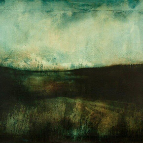 Matthew Phelps, Iona Isle, Oil on Gesso on Panel, 36 x 48 cm