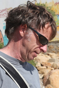 Neil Davenport, founder of Lakeside Art Gallery, Italy