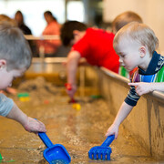 Erosion Table. Courtesy of Science Nord