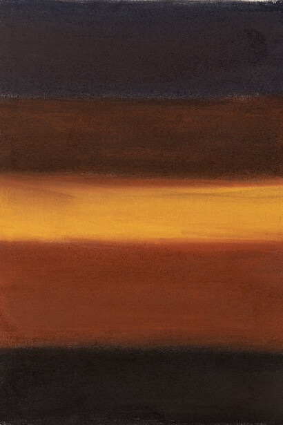 Sean Scully, 3.3.15, 2015, pastel on paper