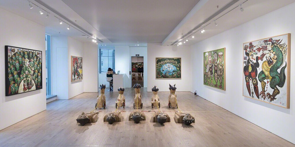 Land of Freedom, Exhibition view. Courtesy of Tang Contemporary Art